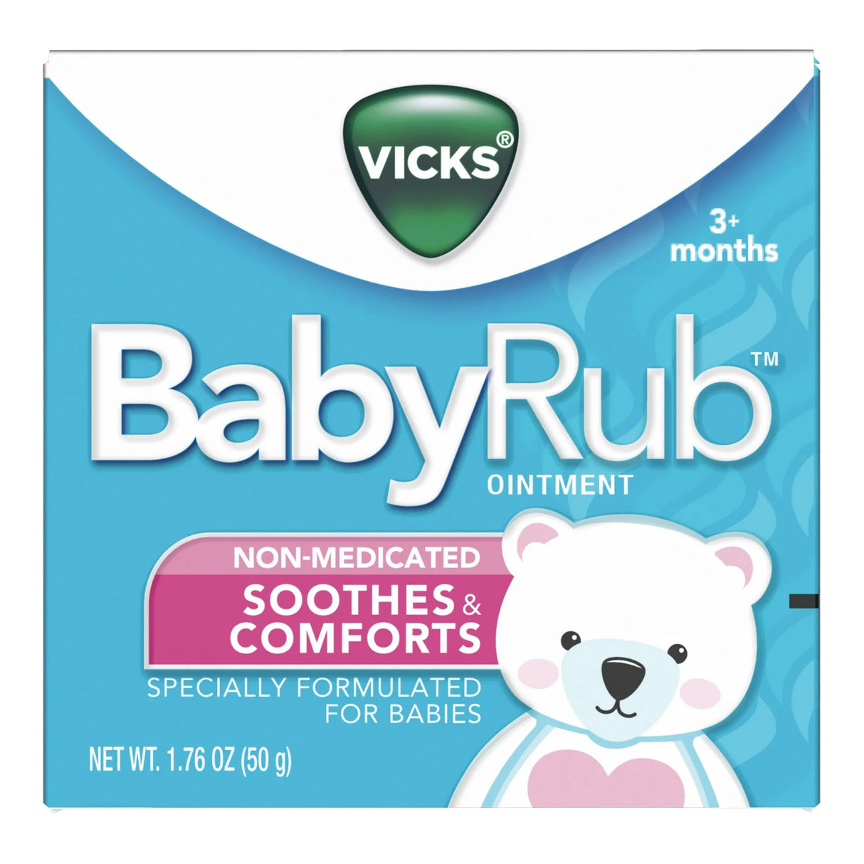 Children's Chest Rub Vicks® BabyRub® Ointment 1.7 oz. - BeHope
