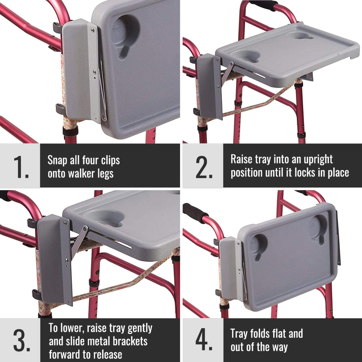 DMI Walker Tray For Walker - BeHope
