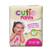 Female Toddler Training Pants Cutie Pants® Size 3T to 4T Disposable Heavy Absorbency - BeHope