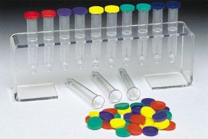 Tube Closure Plastic Violet For Fisherbrand™ UriSystem™ Tube - BeHope