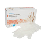 Exam Glove McKesson Large NonSterile Vinyl Standard Cuff Length Smooth Clear Not Rated - BeHope