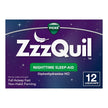 Sleep Aid ZzzQuil™ 12 per Box Caplet 25 mg Strength - BeHope