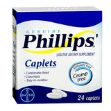 Laxative Phillips'® Caplet 24 per Box 500 mg Strength Magnesium - BeHope