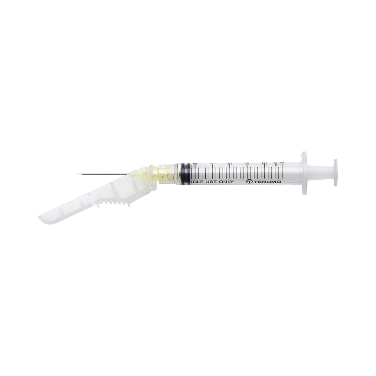 Safety Hypodermic Syringe with Needle SurGuard® 3 mL 1 Inch 20 Gauge Hinged Safety Needle Ultra Thin Wall - BeHope