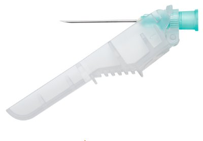Safety Hypodermic Syringe with Needle SurGuard® 3 mL 1-1/2 Inch 21 Gauge Hinged Safety Needle Ultra Thin Wall - BeHope