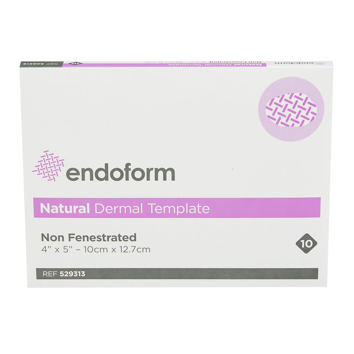 Collagen Dressing with ECM EndoformÂ® Natural Dermal Template 4 X 5 Inch Rectangle Sterile - BeHope