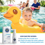Ear Waterproof Spray Ear Pro® 20 mL Liquid Medical Grade Mineral Oil / High Grade Organic Oregano Oil - BeHope