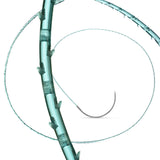 Absorbable Suture With Needle V-loc™ Barbed Monofilament for Knotless Dermal Closure - BeHope