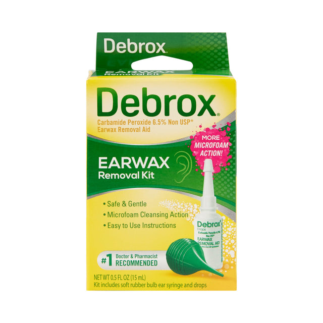 Ear Wax Remover Debrox® Otic Drops Kit with Syringe - BeHope