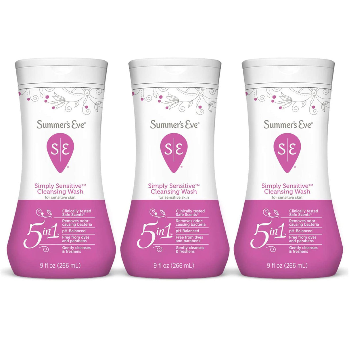 Feminine Wash Summer's Eve Liquid 9 oz. Bottle Scented - BeHope
