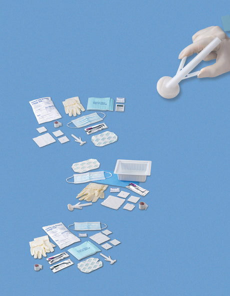 Comprehensive Surgical Wound Care Dressing Change Tray - BeHope