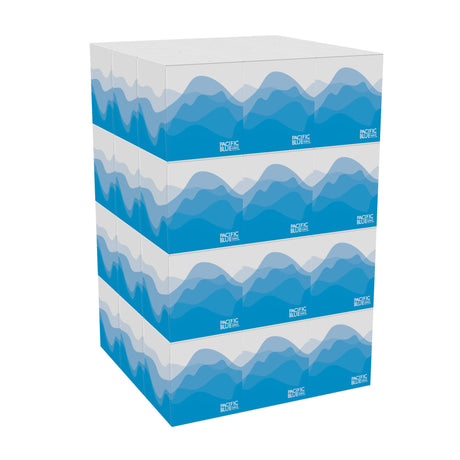 Facial Tissue Preference® White 7.65 X 8.85 Inch 100 Count - BeHope