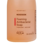 Antibacterial Soap McKesson Foaming 8.5 oz. Pump Bottle Clean Scent - BeHope