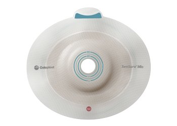 Ostomy Barrier SenSura® Mio Flex Precut, Standard Wear Elastic Adhesive 50 mm Flange Red Code System 25 mm Opening - BeHope