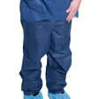 Scrub Pants Straight Leg Small Dark Blue Unisex - BeHope