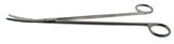 IUD String Scissors Br Surgical German Stainless Steel Curved Blunt Tip Finger Ring Handle - BeHope