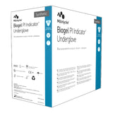 Surgical Underglove Biogel® PI Indicator® Underglove Size 9 Sterile Polyisoprene Standard Cuff Length Smooth Blue Chemo Tested - BeHope