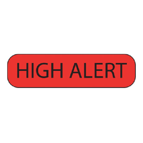 Pre-printed Caution Label Medvision® High Alert Patient Safety - BeHope