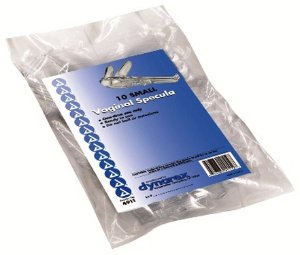 Vaginal Speculum dynarex® Pederson NonSterile Office Grade Polystyrene Small Double Blade Duckbill Disposable Without Light Source Capability - BeHope