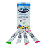 Oral Electrolyte Solution Pedialyte® Powder Packs Fruit Punch / Grape / Apple / Strawberry Flavor 0.3 oz. - BeHope