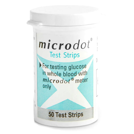 Blood Glucose Test Strips Microdot® 50 Strips per Pack - BeHope