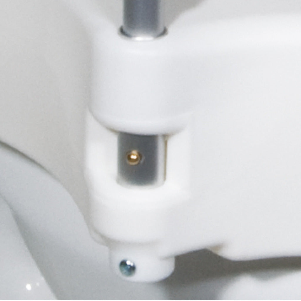 2-in-1 Locking Raised Toilet Seat With Tool-free Removable Arms - BeHope