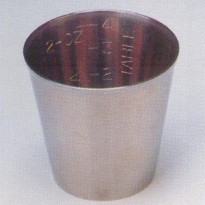 Medegen Reusable Stainless Steel Graduated Medicine Cup - BeHope