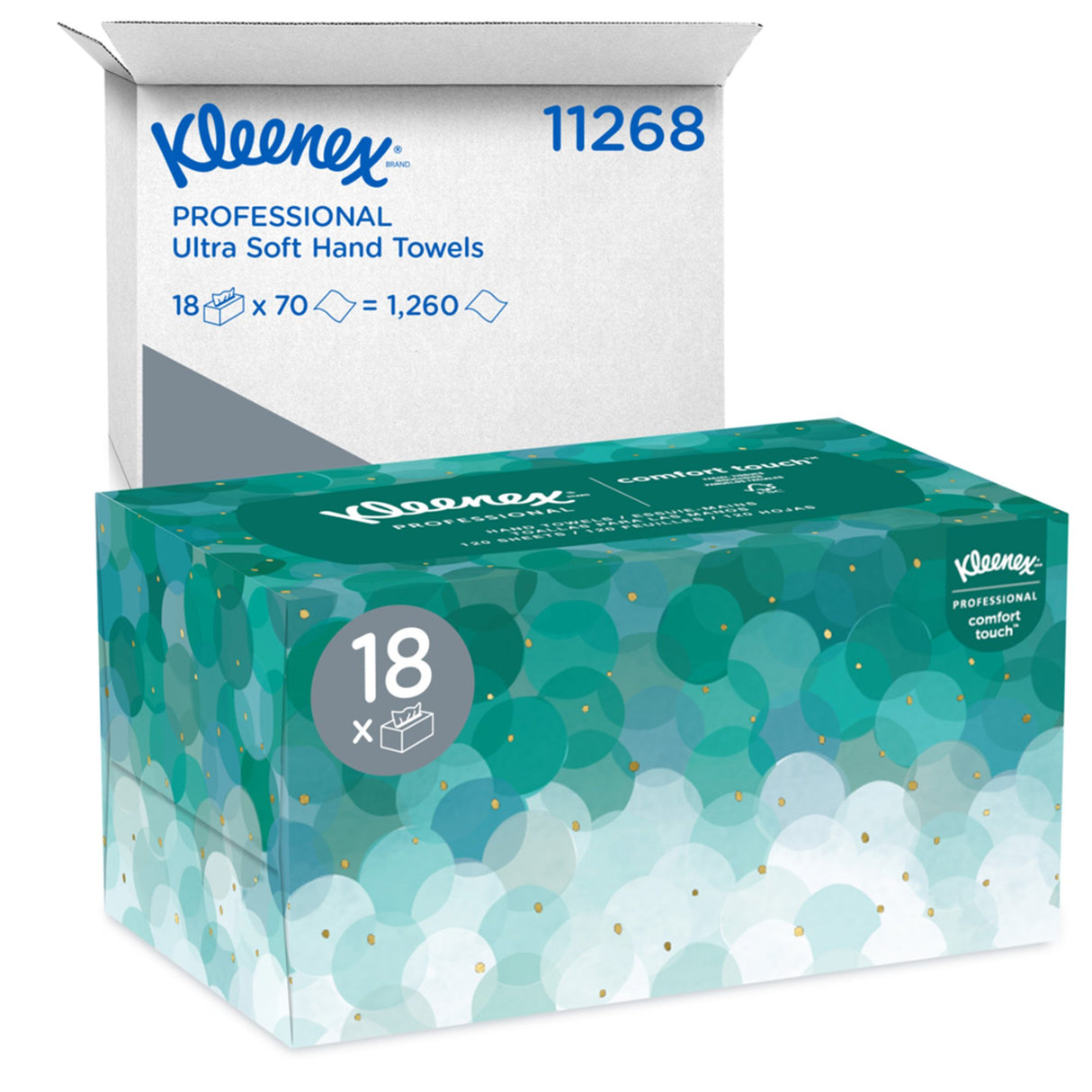 Guest Towel Pop Up Box Kleenex® Ultra Soft Pop Up 9 X 10-1/2 Inch - BeHope