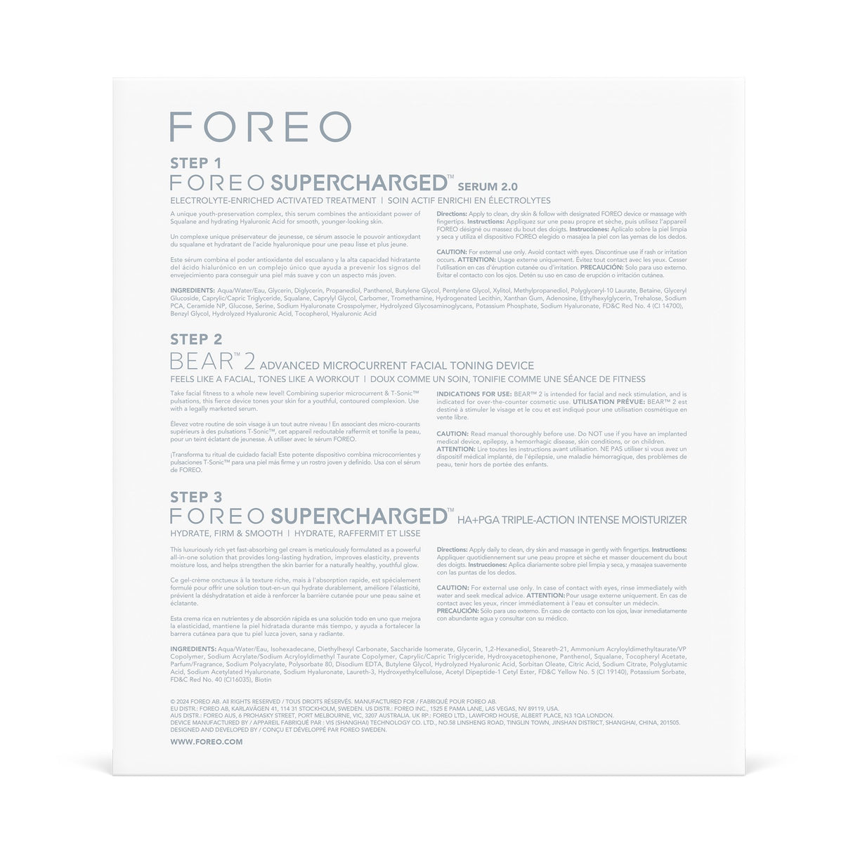 Swedish Skin Care Essentials Set BEAR™ 2 - BeHope
