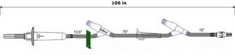 Primary IV Administration Set Bravo 24® for Efficient Fluid Delivery - BeHope
