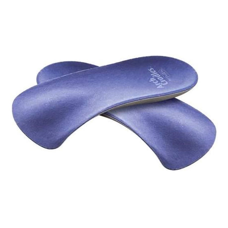 Arch Support Soft Support Preforms Thermo Plastic Rubber Women 10 to 12 / Men 9 to 11 Blue - BeHope