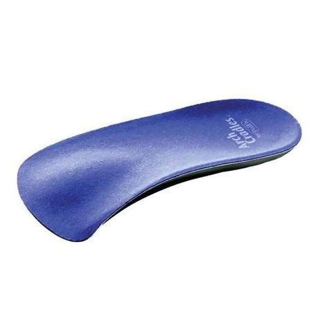 Arch Support Soft Support Preforms Thermo Plastic Rubber Women 10 to 12 / Men 9 to 11 Blue - BeHope
