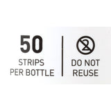 OPA Concentration Indicator McKesson OPA/28 Pad 50 Test Strips Bottle Single Use - BeHope