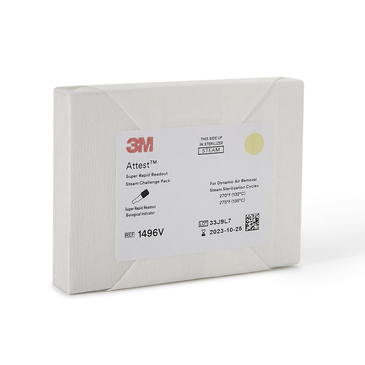 Attest™ Super Rapid Readout Sterilization Indicator Challenge Pack Steam - BeHope