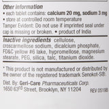 Stool Softener Laxative Health Star® Senna Plus Docusate Sodium Sennosides Tablets - BeHope