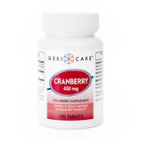 Dietary Supplement Geri-Care® Cranberry Extract 450 mg Strength Tablet 100 per Bottle - BeHope
