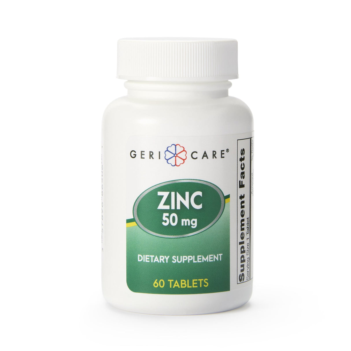 Mineral Supplement Geri-Care® Zinc Sulfate 50 mg Strength Tablet 60 per Bottle - BeHope