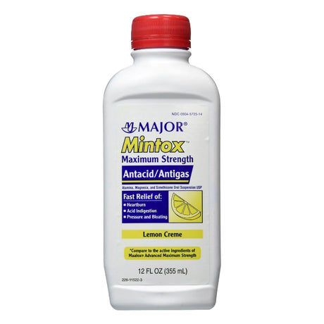 Antacid Mintox Oral Suspension for Heartburn and Indigestion Relief - BeHope