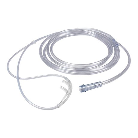Nasal Cannula Adult Curved Prongs 7 Foot Tubing - BeHope