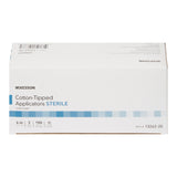 Mckesson Sterile Cotton Tip Applicators with Plastic Shaft - BeHope