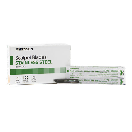 Surgical Blade McKesson Brand Stainless Steel No. 10 Sterile - BeHope