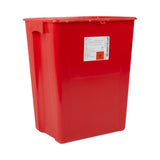 Sharps Container McKesson Prevent® Premium Biohazard Vertical Entry Red Lid - BeHope
