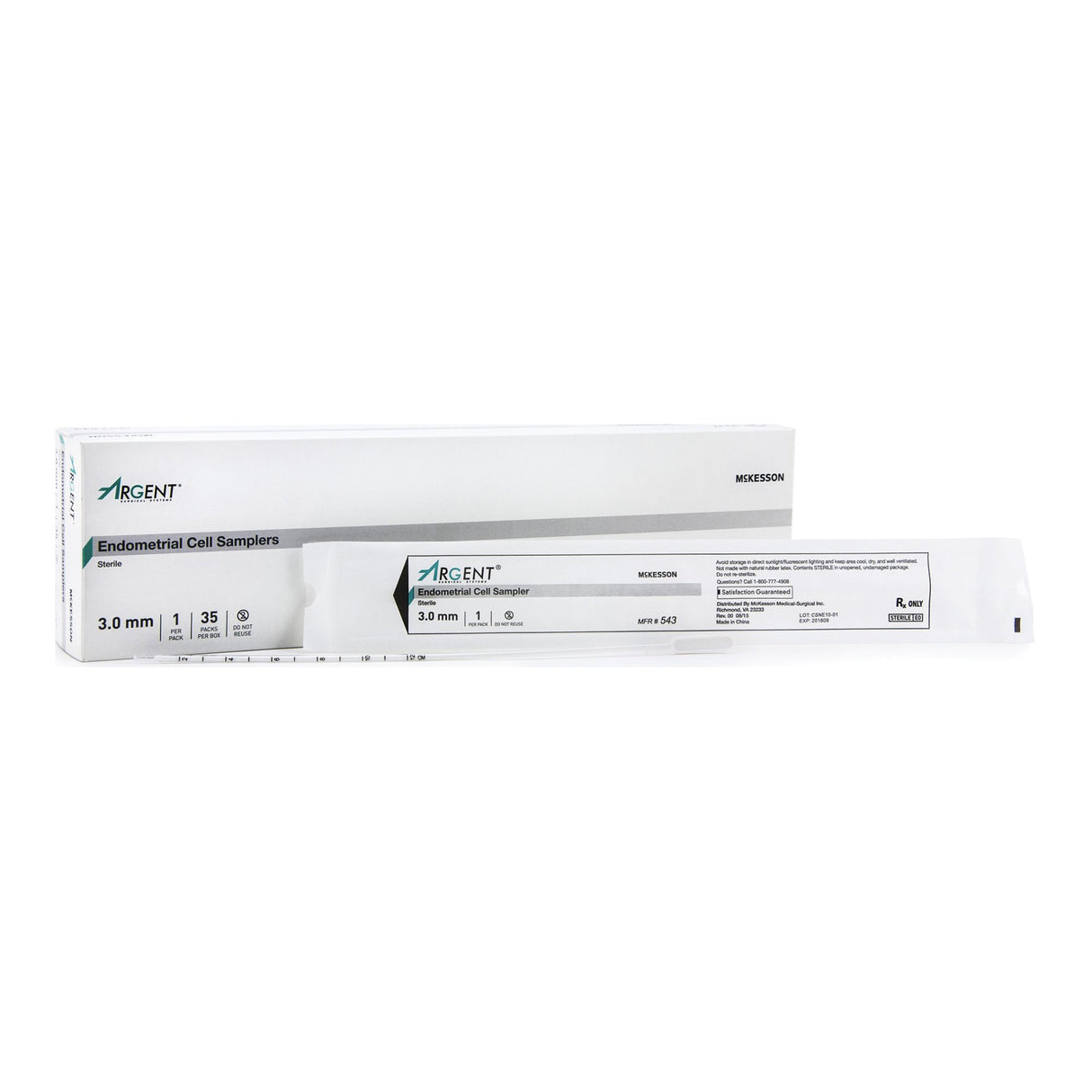 Mckesson Argent™ Endometrial Sampling Device Sterile - BeHope
