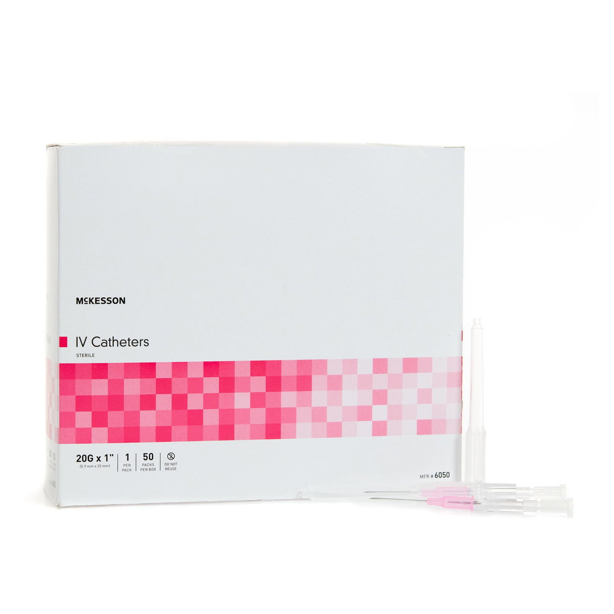 Peripheral Iv Catheter Mckesson Soft Flexible Radiopaque Straight Hub Non Blood Control Non-safety - BeHope