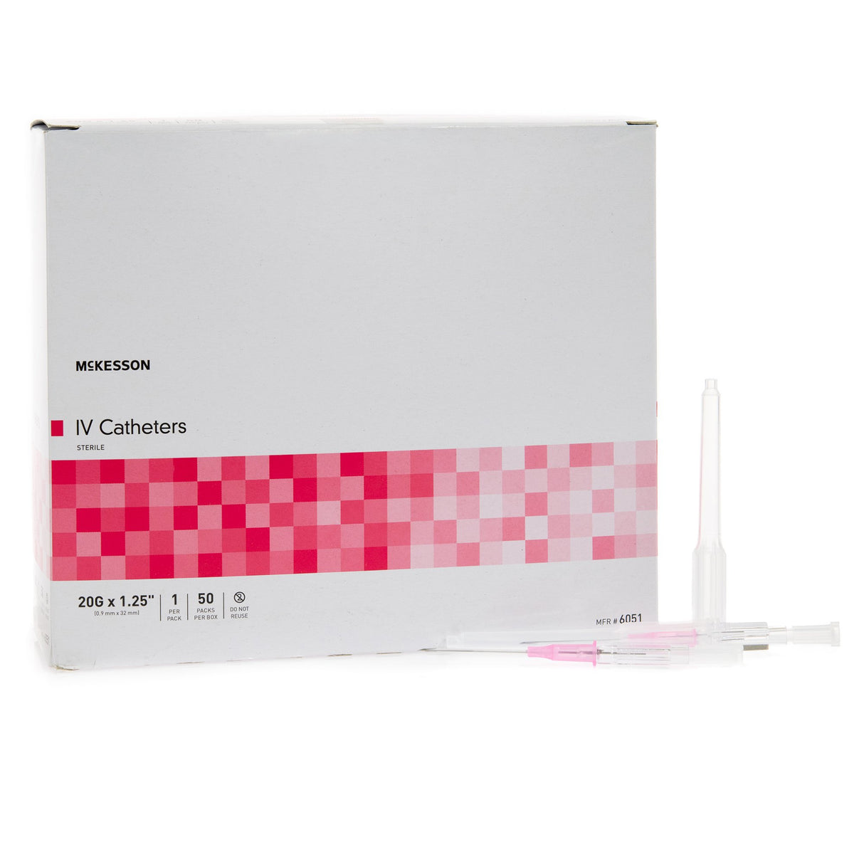 Peripheral Iv Catheter Mckesson Soft Flexible Radiopaque Straight Hub Non Blood Control Non-safety - BeHope
