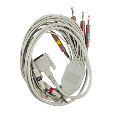 Diagnostic Patient Cable CP 150™ 10-Lead, AHA, Banana For Electrocardiograph Machine - BeHope
