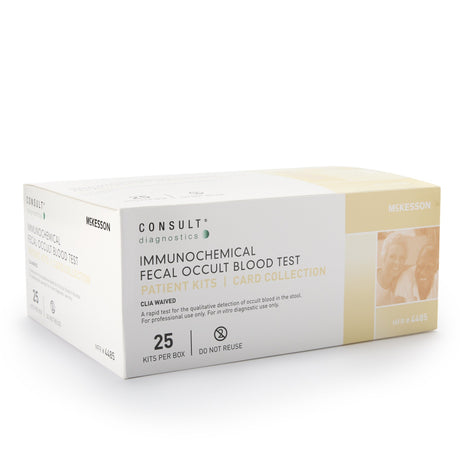 Mckesson Consult™ Rapid Fecal Occult Blood Cancer Screening Test CLIA Waived - BeHope