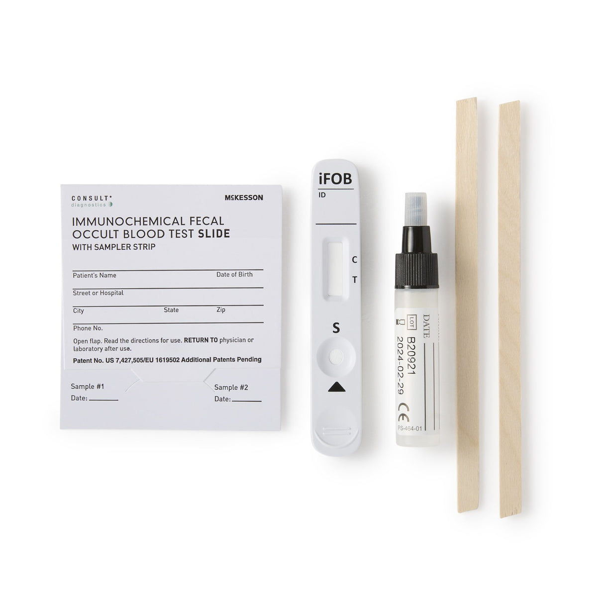 Mckesson Consult™ Rapid Fecal Occult Blood Cancer Screening Test CLIA Waived - BeHope