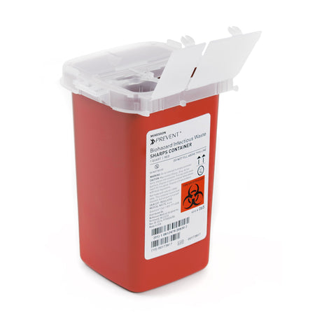 Sharps Container Mckesson Prevent® Biohazard Infectious Waste - BeHope
