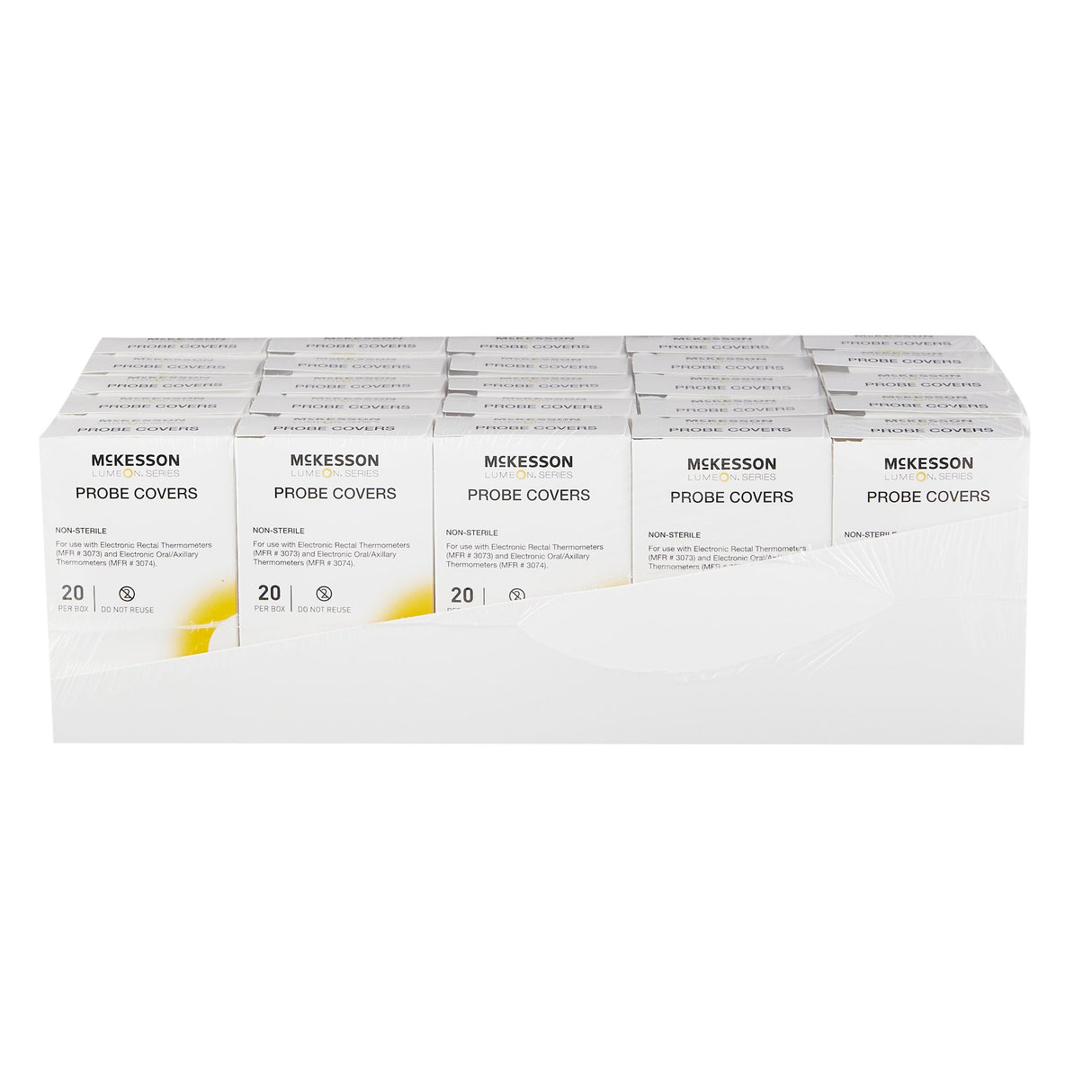 Disposable Electronic Thermometer Probe Covers McKesson Lumeon™ Oral Rectal Axillary - BeHope